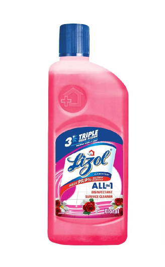Lizol All In 1 Disinfectant Surface & Floor Cleaner - Floral, 500 ml